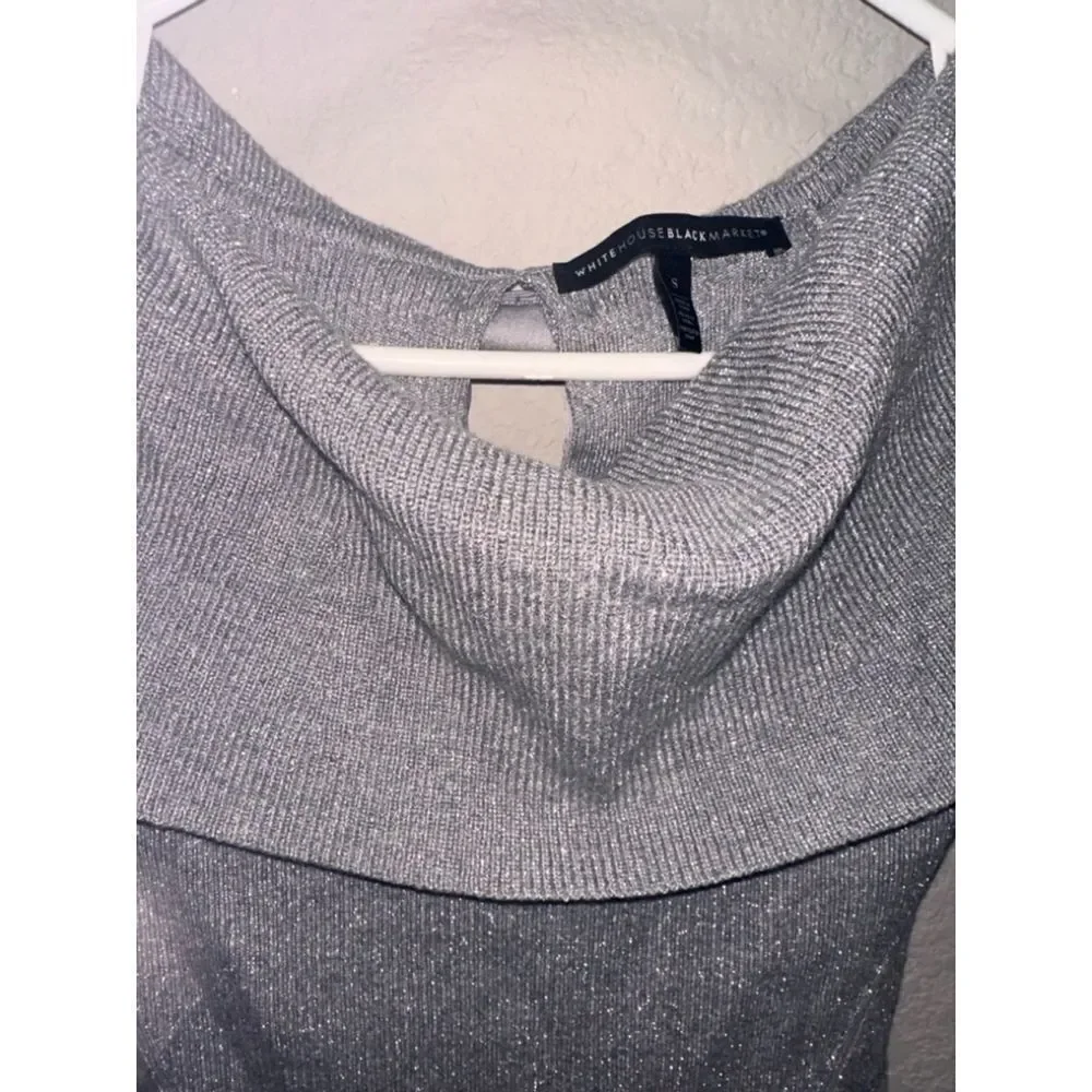 White House Black Market Bow Sweater